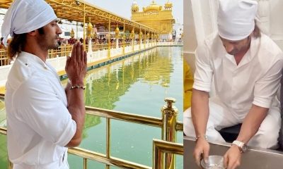 Vidyut Jammwal visits Golden Temple, cleans utensils for seva