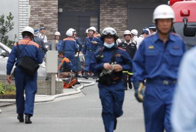 Woman injured following train station can explosion in Tokyo